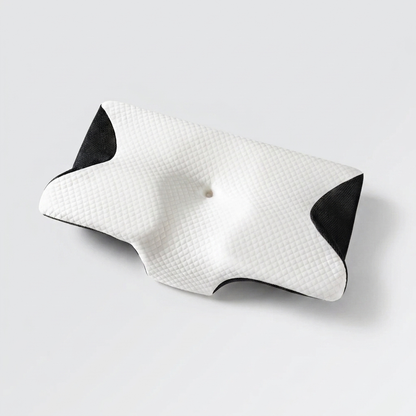 Ergovo Deepsleep ergonomisches Nackenstützkissen Memory Foam | HWS-Stütze gegen Nackenschmerzen