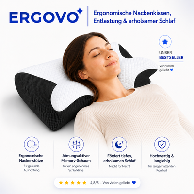 ERGOVO Deepsleep Kopf- & Nackenstützkissen