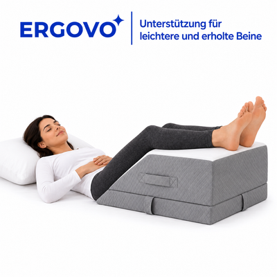 Ergovo Elevation Beinauflage – Verstellbares Bein-Elevationskissen