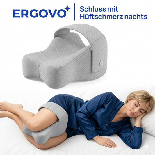 Ergovo Kniestützkissen Memory Foam Seitenschläfer