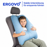Ergovo Memory-Foam Reisekissen ergonomisch Nackenstütze