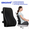 Ergovo Ergonomisches Rückenkissen Lendenstütze Memory Foam