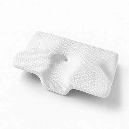 Ergovo Deepsleep Nackenstützkissen aus Memory Foam in ergonomischer Wellenform