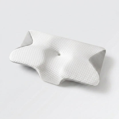 Ergovo Deepsleep ergonomisches Nackenstützkissen Memory Foam | HWS-Stütze gegen Nackenschmerzen
